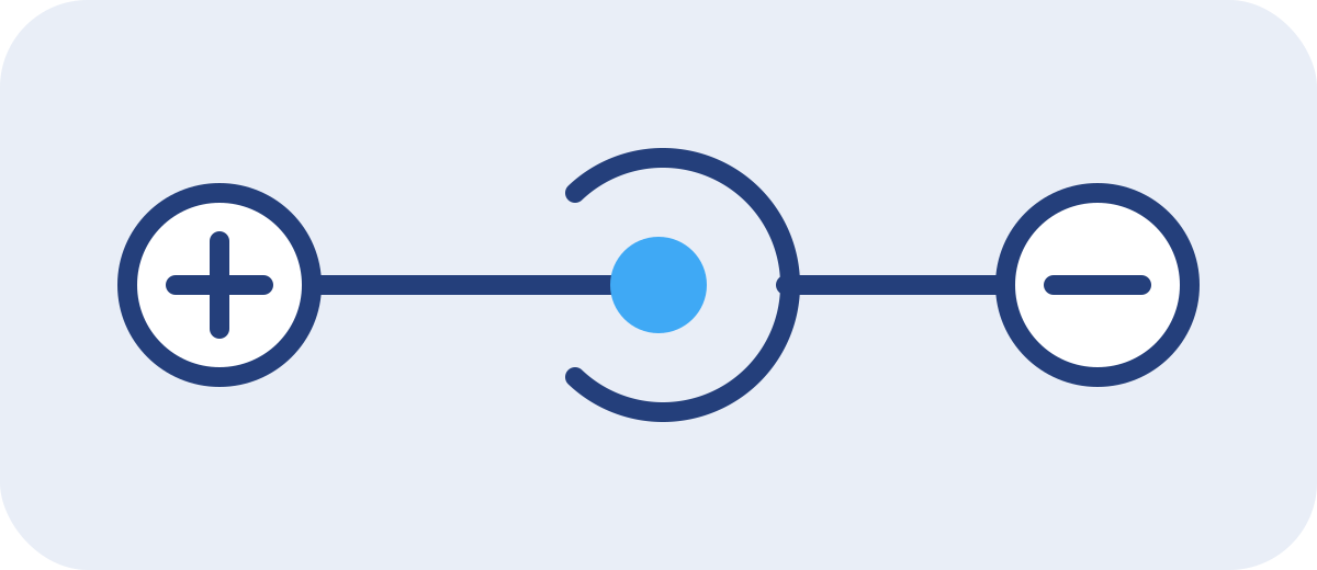 DC fonte de alimenta&ccedil;&atilde;o polaridade symbol &ndash; positivo no centro