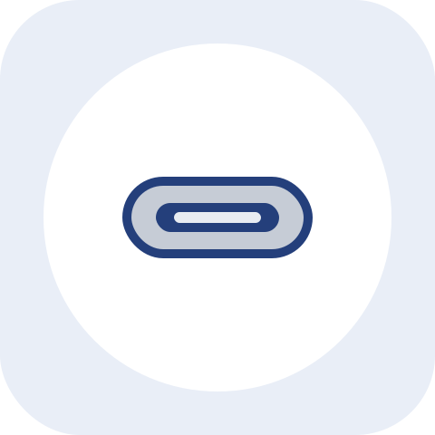 USB-C laptop carregamento conector