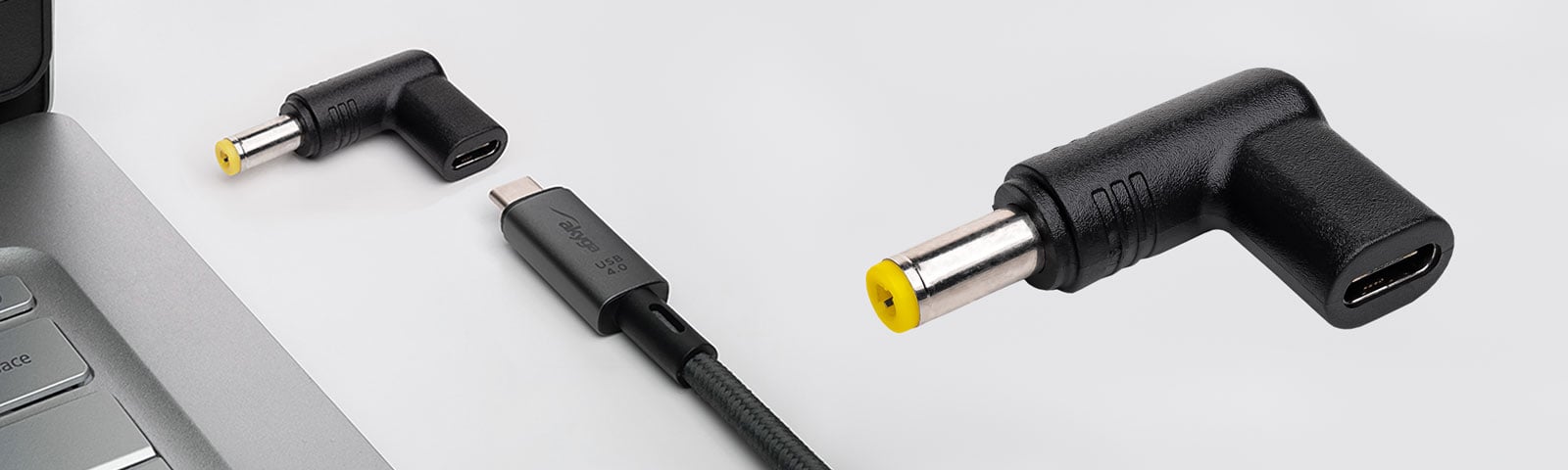 Akyga AK-ND-C adapter &ndash; carregamento a laptop via USB-C PD