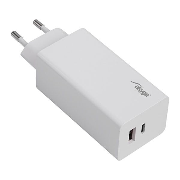 Akyga AK-CH-20 100 W USB-C and USB-A carregador GaN