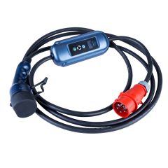 Cabo para carros elétricos AK-EC-22 CEE 5pin / Type2 LCD 3-fases 32A 22kW 5m