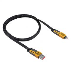 Cabo USB A + USB type C / USB type C + Lightning 1m AK-USB-57 65W