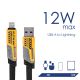 additional_image Cabo USB A + USB type C / USB type C + Lightning 1m AK-USB-57 65W