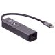 additional_image Hub AK-AD-66 USB type C - USB 3.0 3-portowy + Ethernet