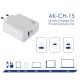 additional_image Carregador AK-CH-15 USB-A + USB-C PD 5-20V / max. 3.25A 65W Quick Charge 3.0